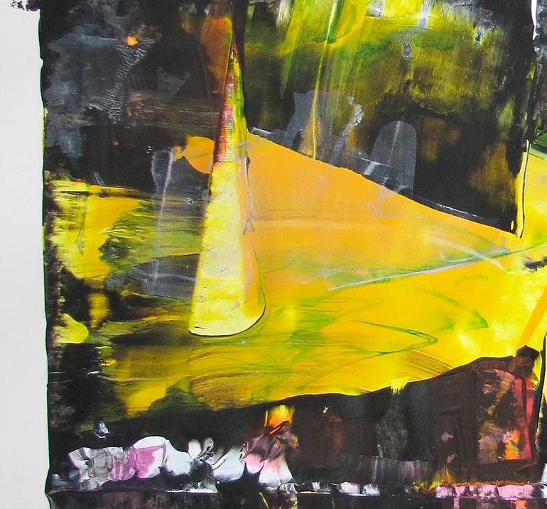 Original Abstract Expressionism Abstract Painting by Dmitri Matkovsky