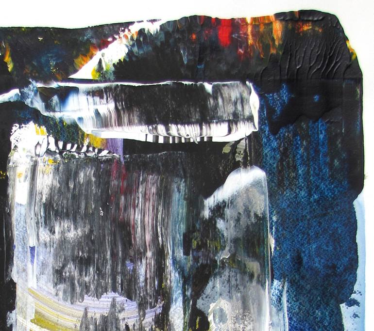 Original Abstract Expressionism Abstract Painting by Dmitri Matkovsky
