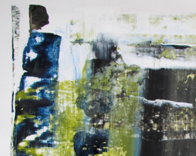 Original Abstract Expressionism Abstract Painting by Dmitri Matkovsky