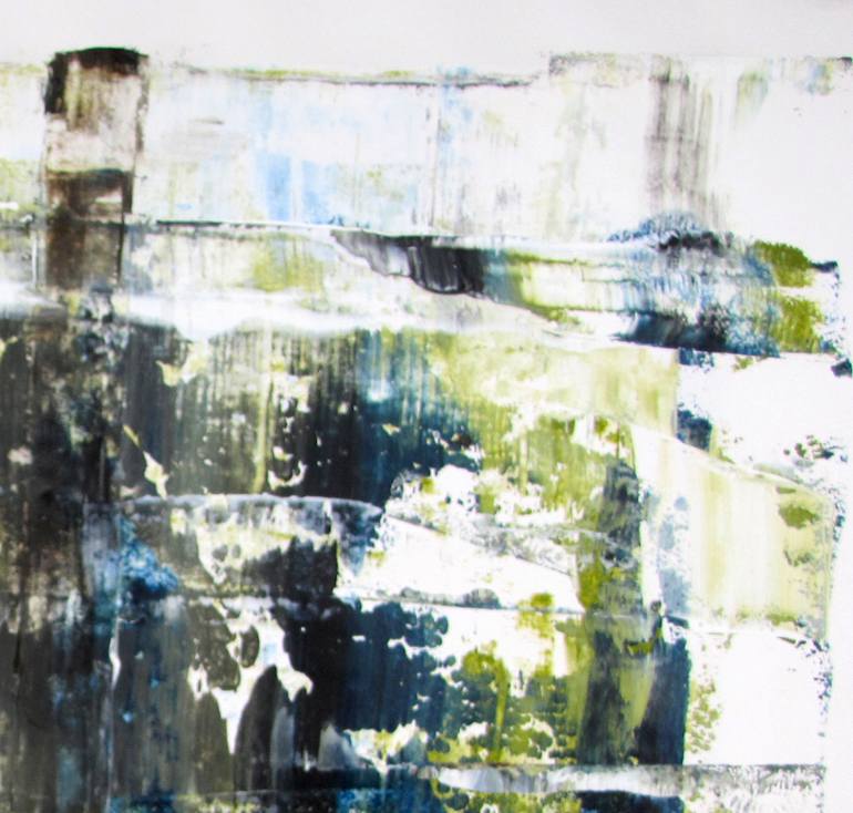 Original Abstract Expressionism Abstract Painting by Dmitri Matkovsky