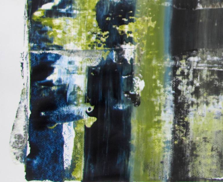 Original Abstract Expressionism Abstract Painting by Dmitri Matkovsky