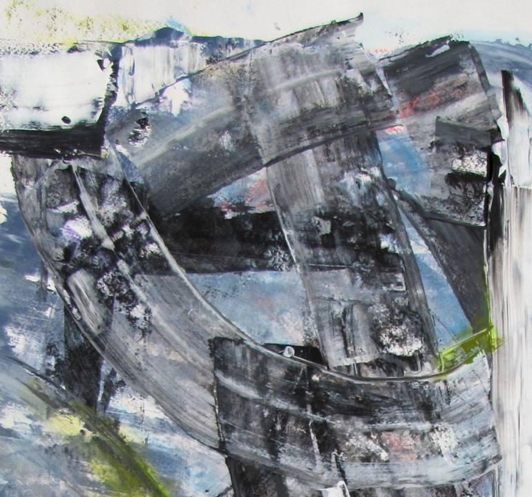 Original Abstract Expressionism Abstract Painting by Dmitri Matkovsky
