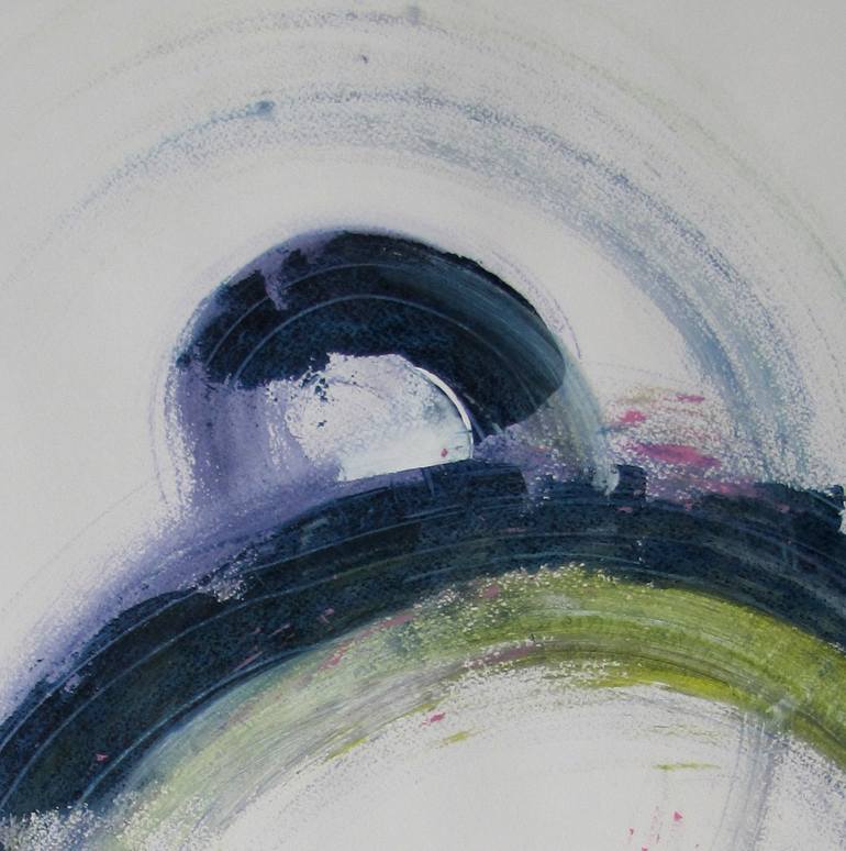 Original Abstract Expressionism Abstract Painting by Dmitri Matkovsky