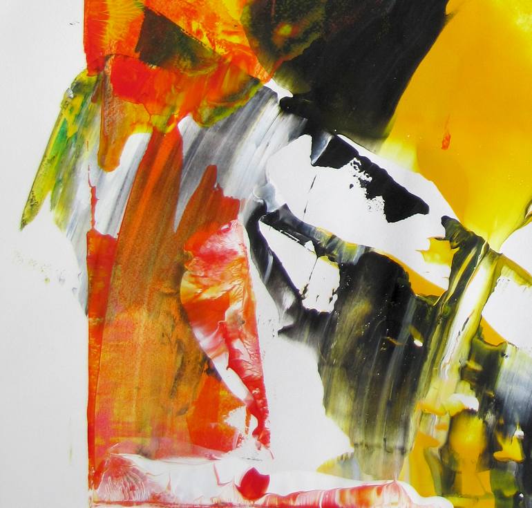 Original Abstract Expressionism Abstract Painting by Dmitri Matkovsky