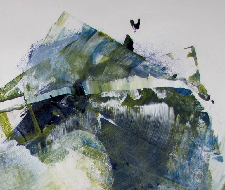 Original Abstract Expressionism Abstract Painting by Dmitri Matkovsky