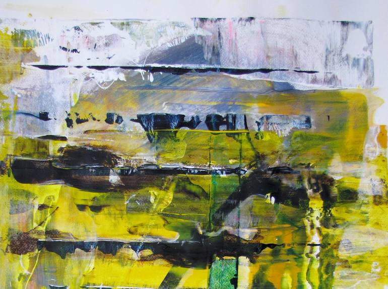 Original Abstract Expressionism Abstract Painting by Dmitri Matkovsky