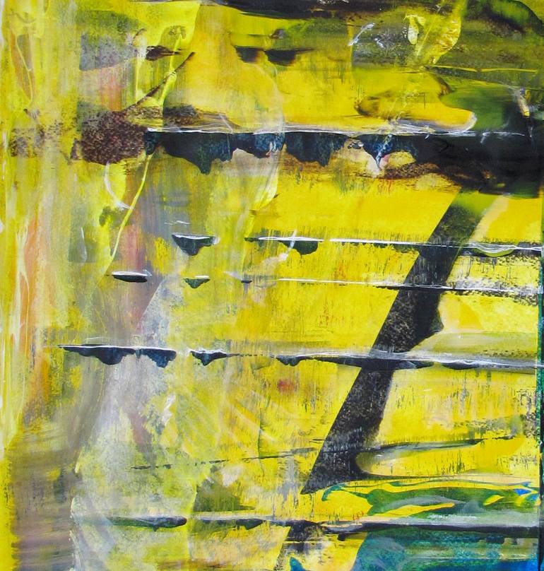 Original Abstract Expressionism Abstract Painting by Dmitri Matkovsky