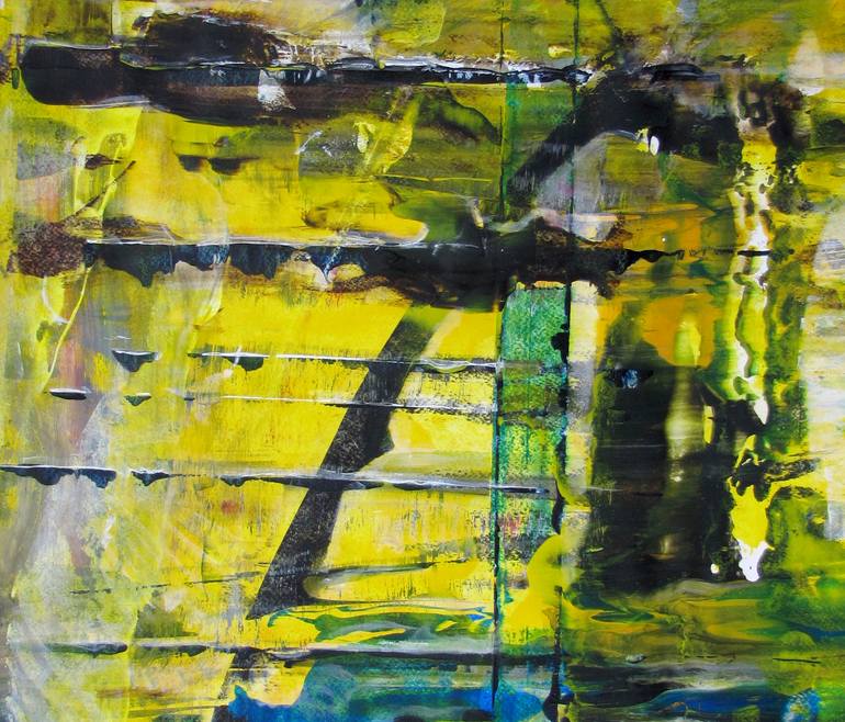 Original Abstract Expressionism Abstract Painting by Dmitri Matkovsky