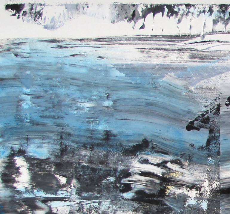 Original Abstract Expressionism Abstract Painting by Dmitri Matkovsky