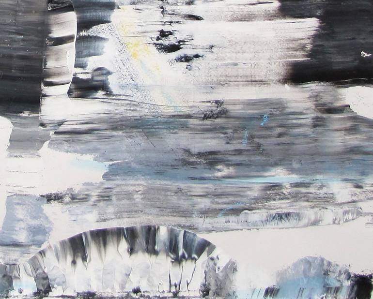 Original Abstract Expressionism Abstract Painting by Dmitri Matkovsky