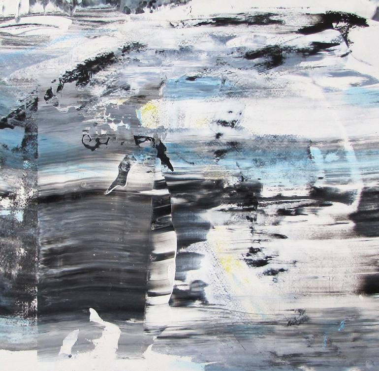 Original Abstract Expressionism Abstract Painting by Dmitri Matkovsky