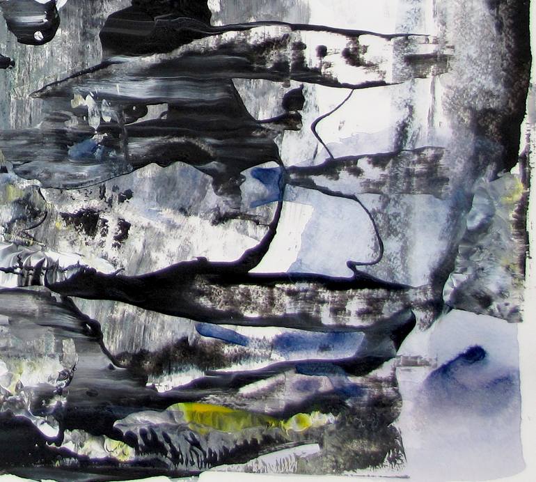 Original Abstract Expressionism Abstract Painting by Dmitri Matkovsky