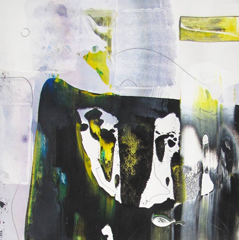 Original Abstract Expressionism Abstract Painting by Dmitri Matkovsky