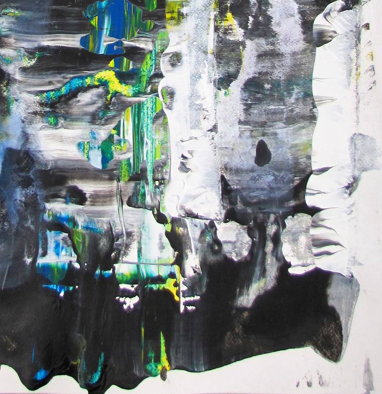 Original Abstract Expressionism Abstract Painting by Dmitri Matkovsky