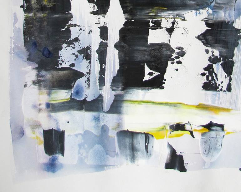 Original Abstract Expressionism Abstract Painting by Dmitri Matkovsky