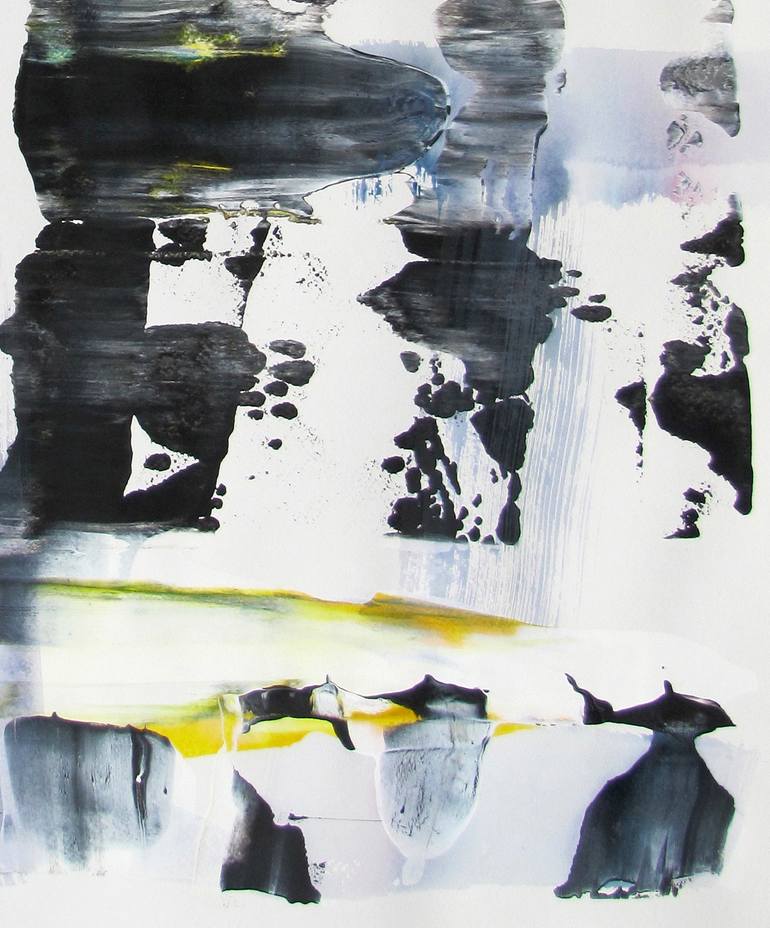 Original Abstract Expressionism Abstract Painting by Dmitri Matkovsky