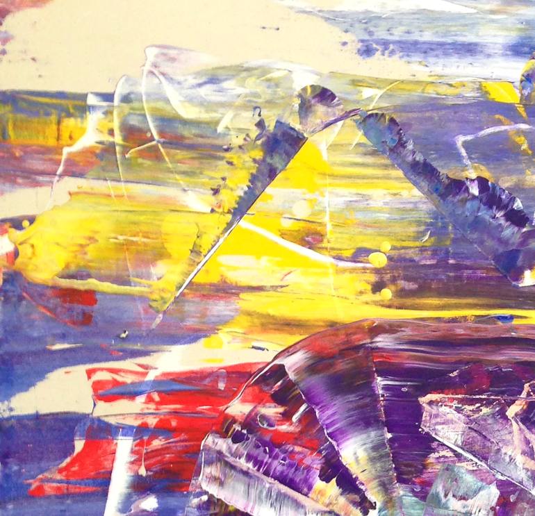 Original Abstract Expressionism Abstract Painting by Dmitri Matkovsky