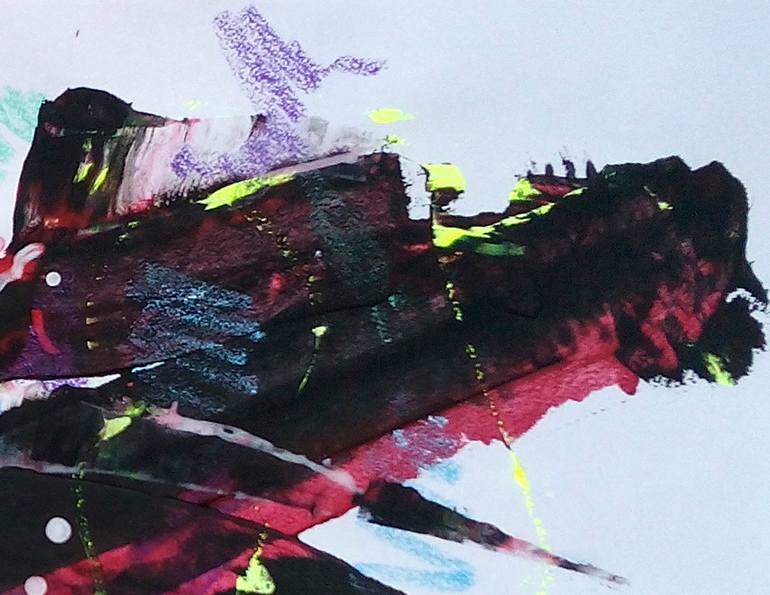 Original Abstract Expressionism Abstract Painting by Dmitri Matkovsky