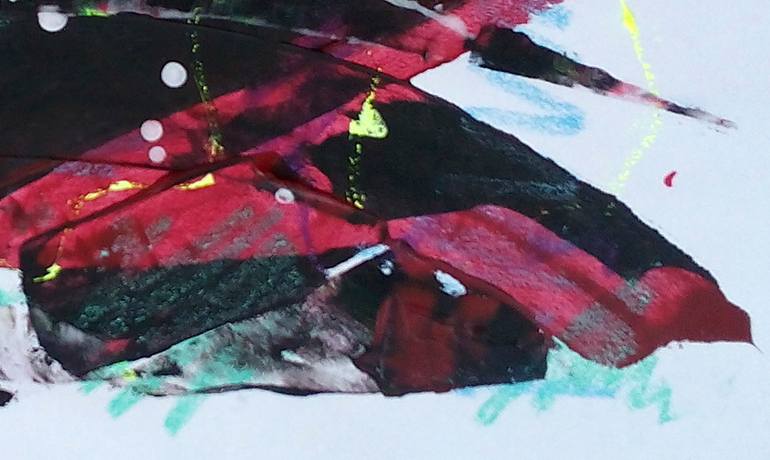 Original Abstract Expressionism Abstract Painting by Dmitri Matkovsky