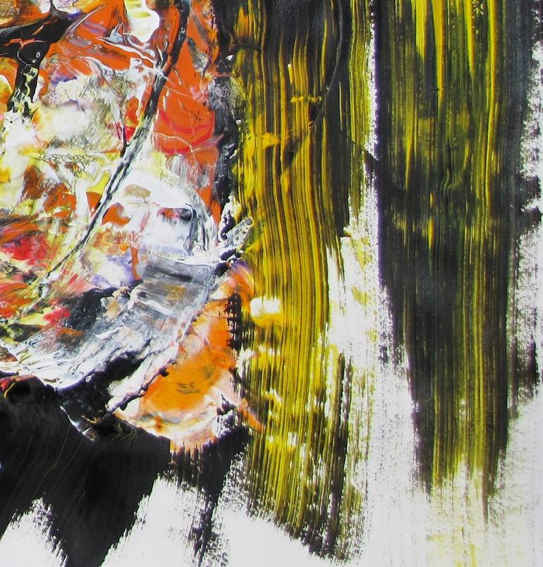 Original Abstract Expressionism Abstract Painting by Dmitri Matkovsky
