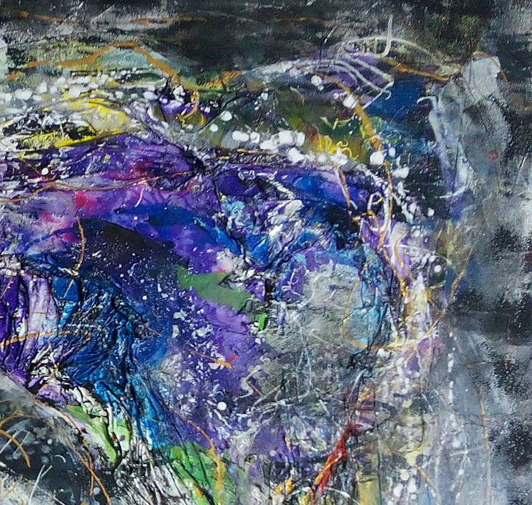 Original Abstract Expressionism Abstract Painting by Dmitri Matkovsky
