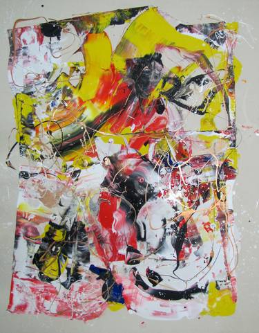 Original Abstract Expressionism Abstract Paintings by Dmitri Matkovsky