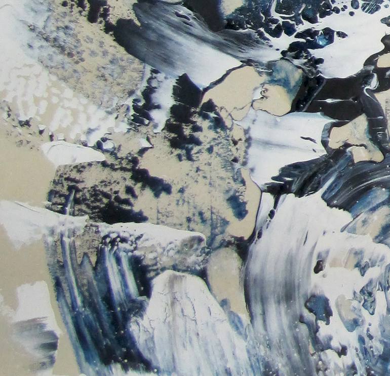 Original Abstract Expressionism Abstract Painting by Dmitri Matkovsky
