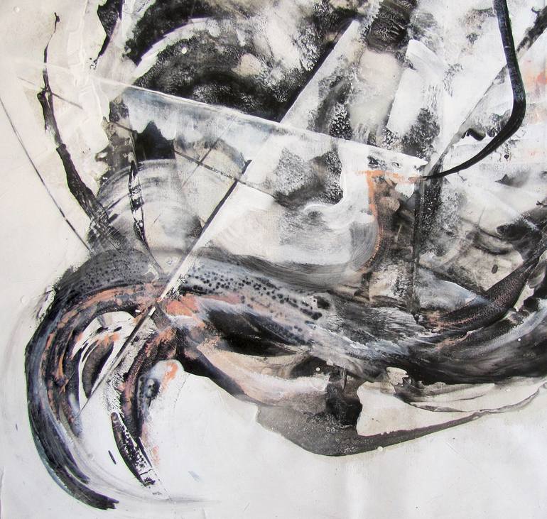 Original Abstract Expressionism Abstract Painting by Dmitri Matkovsky