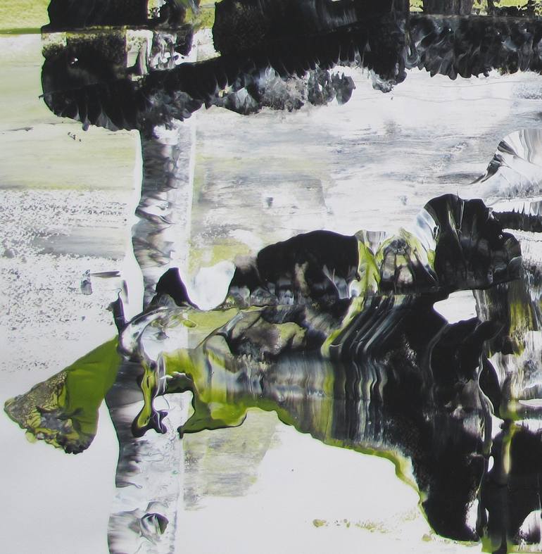 Original Abstract Expressionism Abstract Painting by Dmitri Matkovsky