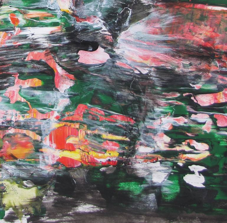 Original Abstract Expressionism Abstract Painting by Dmitri Matkovsky