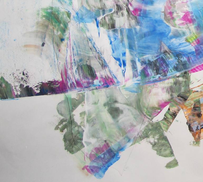 Original Abstract Expressionism Abstract Painting by Dmitri Matkovsky