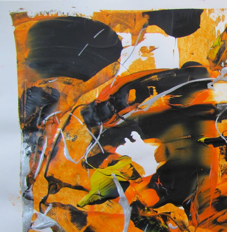 Original Abstract Expressionism Abstract Painting by Dmitri Matkovsky