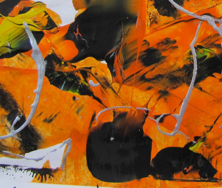Original Abstract Expressionism Abstract Painting by Dmitri Matkovsky