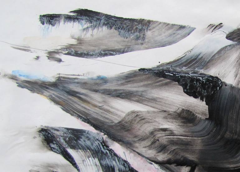 Original Abstract Expressionism Abstract Painting by Dmitri Matkovsky