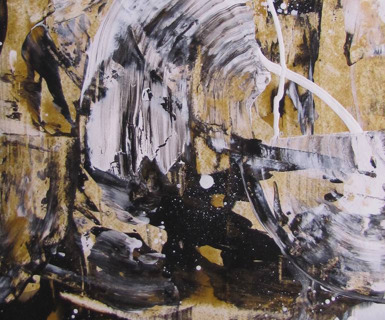Original Abstract Expressionism Abstract Painting by Dmitri Matkovsky