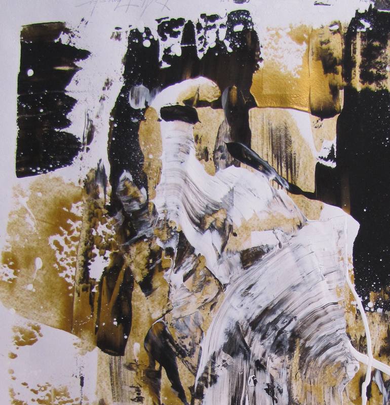 Original Abstract Expressionism Abstract Painting by Dmitri Matkovsky