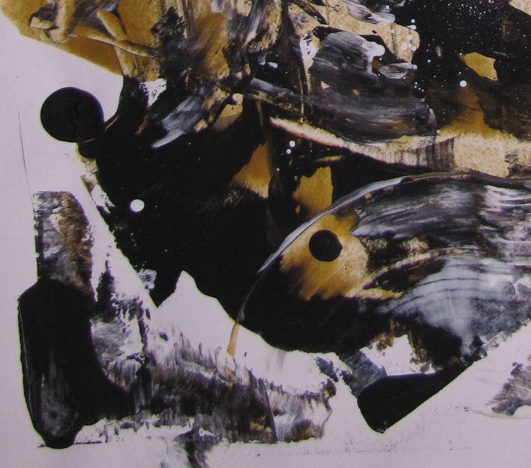 Original Abstract Expressionism Abstract Painting by Dmitri Matkovsky