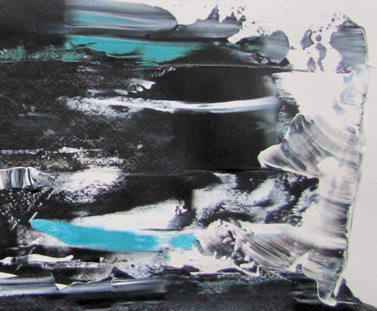 Original Abstract Expressionism Abstract Painting by Dmitri Matkovsky