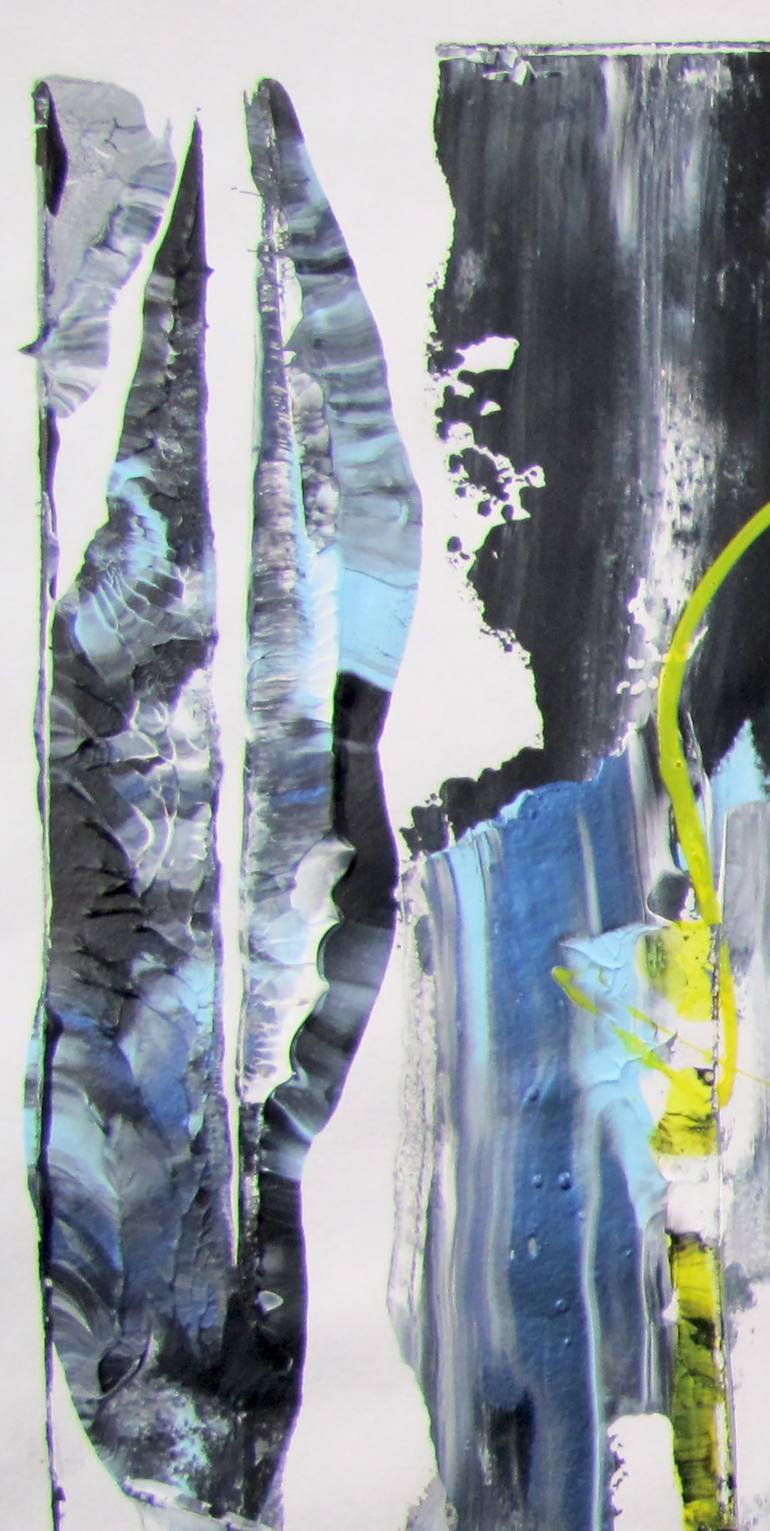 Original Abstract Expressionism Abstract Painting by Dmitri Matkovsky
