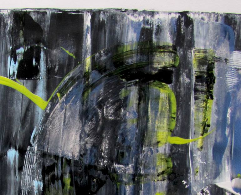 Original Abstract Expressionism Abstract Painting by Dmitri Matkovsky
