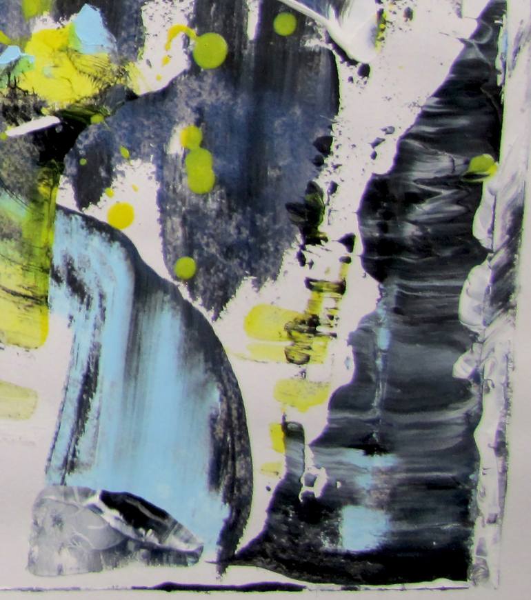 Original Abstract Expressionism Abstract Painting by Dmitri Matkovsky