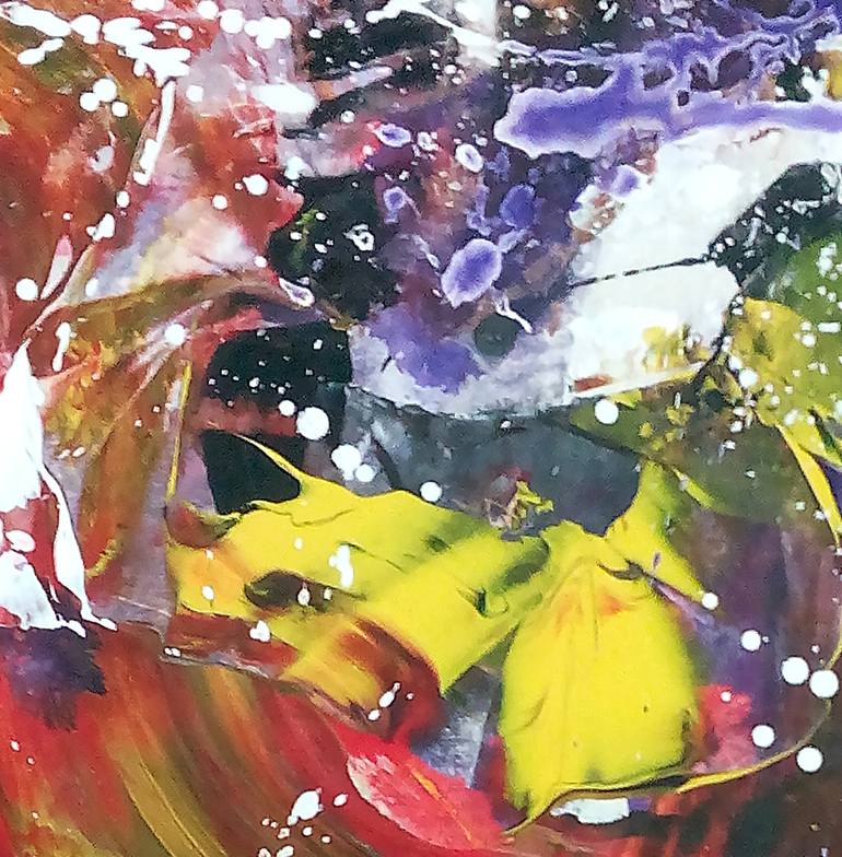 Original Abstract Expressionism Abstract Painting by Dmitri Matkovsky