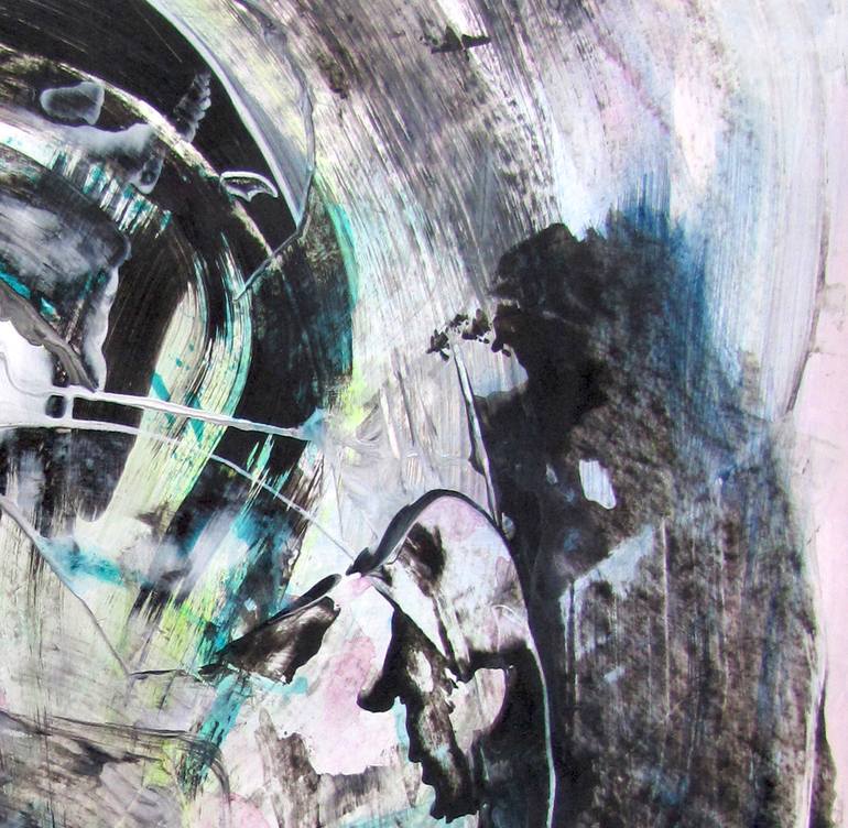 Original Abstract Expressionism Abstract Painting by Dmitri Matkovsky