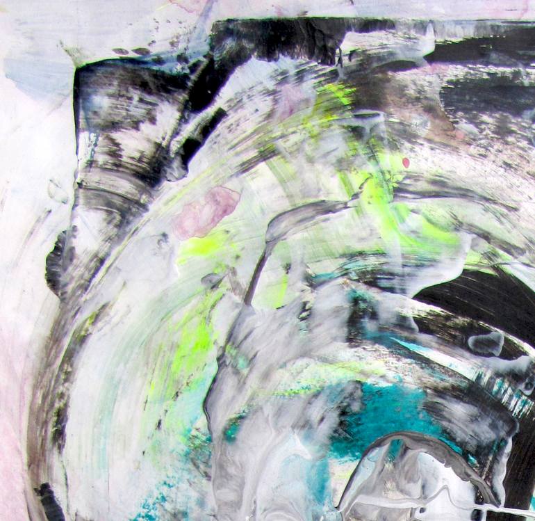 Original Abstract Expressionism Abstract Painting by Dmitri Matkovsky