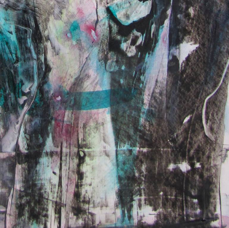 Original Abstract Expressionism Abstract Painting by Dmitri Matkovsky