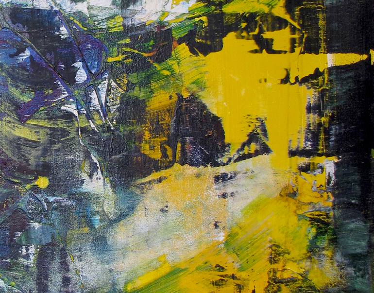 Original Abstract Expressionism Abstract Painting by Dmitri Matkovsky