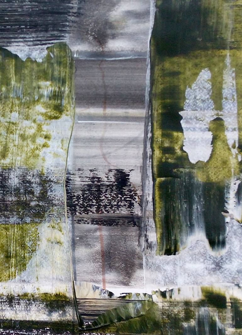 Original Abstract Expressionism Abstract Painting by Dmitri Matkovsky
