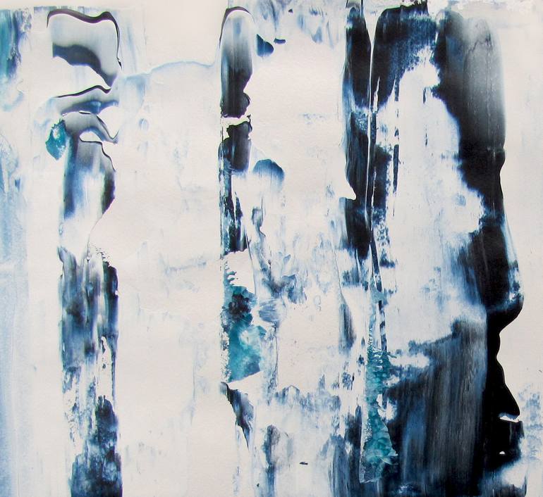 Original Abstract Expressionism Abstract Painting by Dmitri Matkovsky