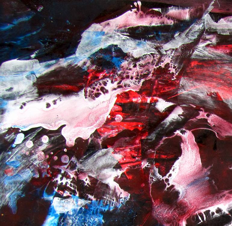 Original Abstract Expressionism Abstract Painting by Dmitri Matkovsky