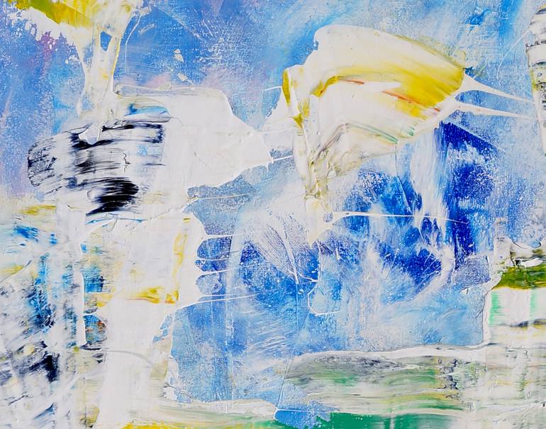 Original Abstract Expressionism Abstract Painting by Dmitri Matkovsky